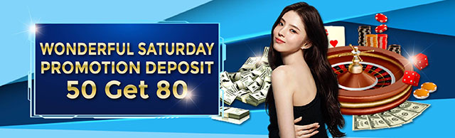 Wonderful Saturday: Deposit 50 Get 80